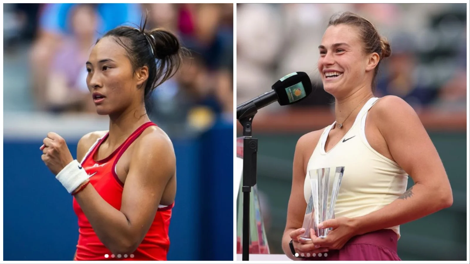 Zheng Qinwen Upsets Sabalenka In Rome, Sets Up Gauff Clash Zheng Qinwen Upsets Sabalenka In Rome, Sets Up Gauff Clash